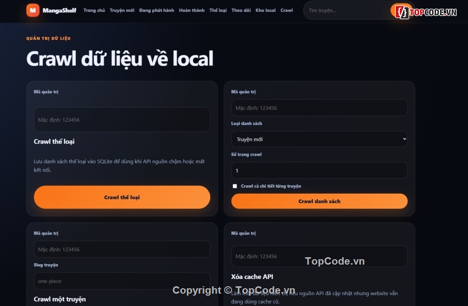 giao diện,truyen,clone,web php giao diện đẹp